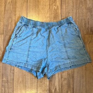 Madewell size L Jean shorts